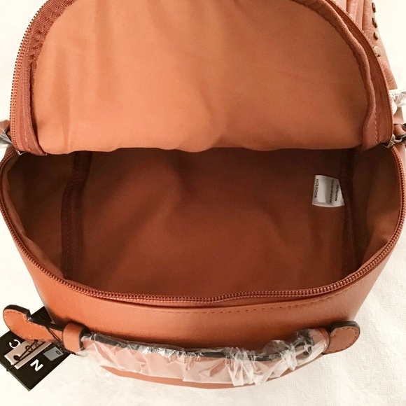 VIOLET RAY Mini Backpack Cognac Brown - Picture 5 of 5